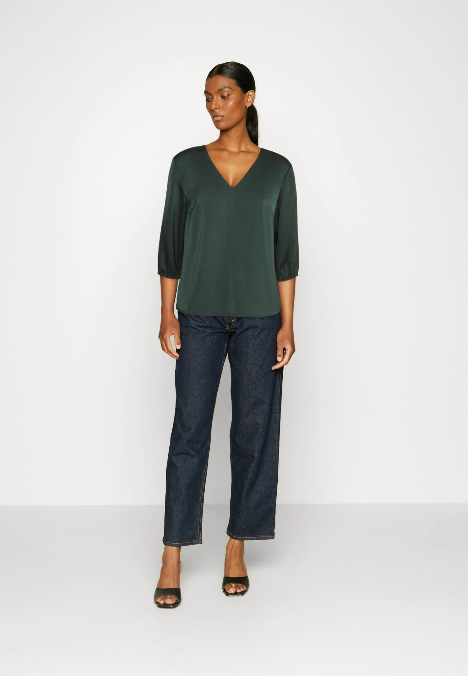 Anna Field Blouse - Dark Green - Afbeelding 2