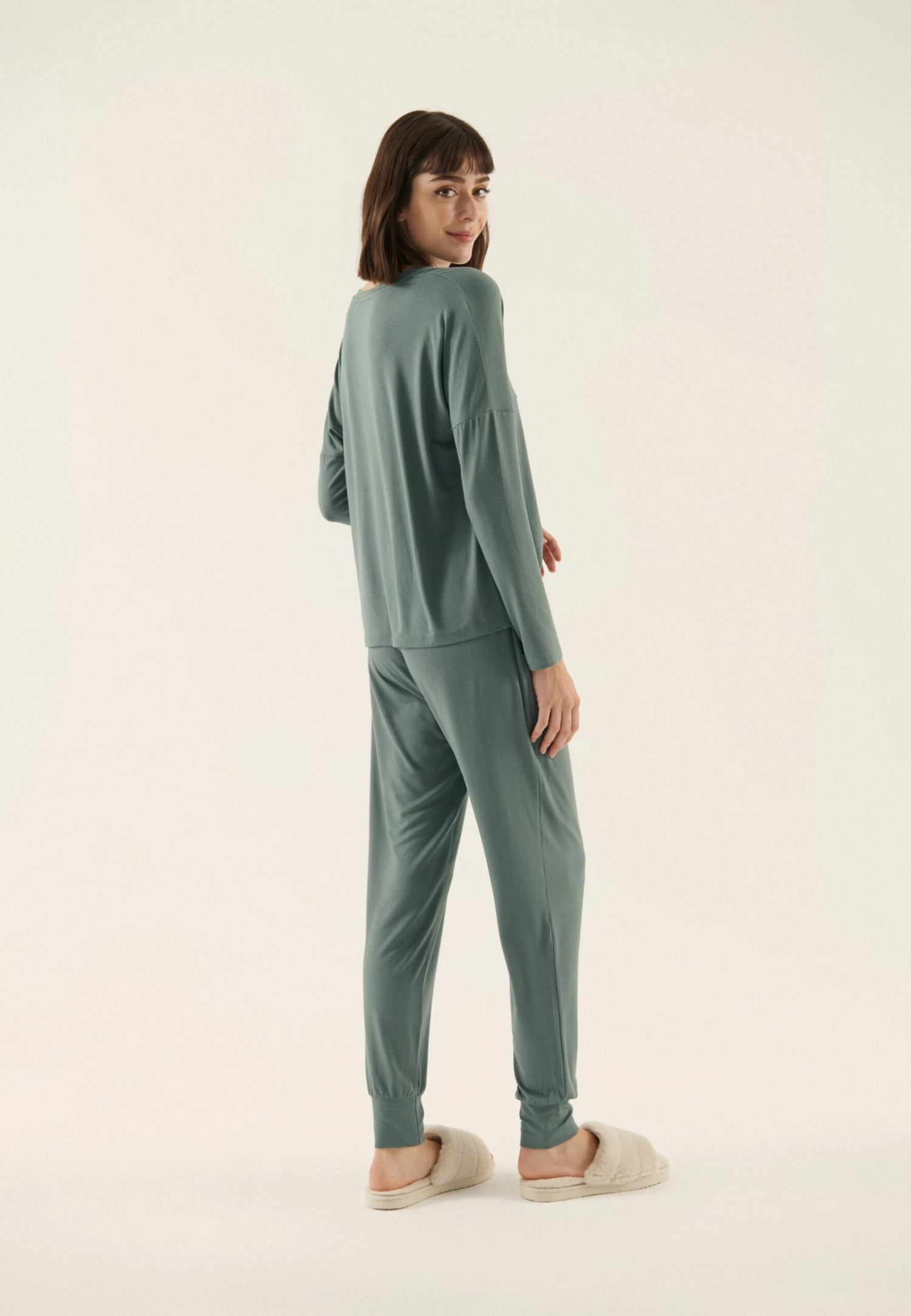 Anna Field Pyjama - Khaki - Afbeelding 3