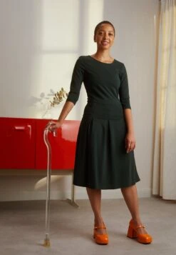 Anna Field Jerseyjurk - Dark Green