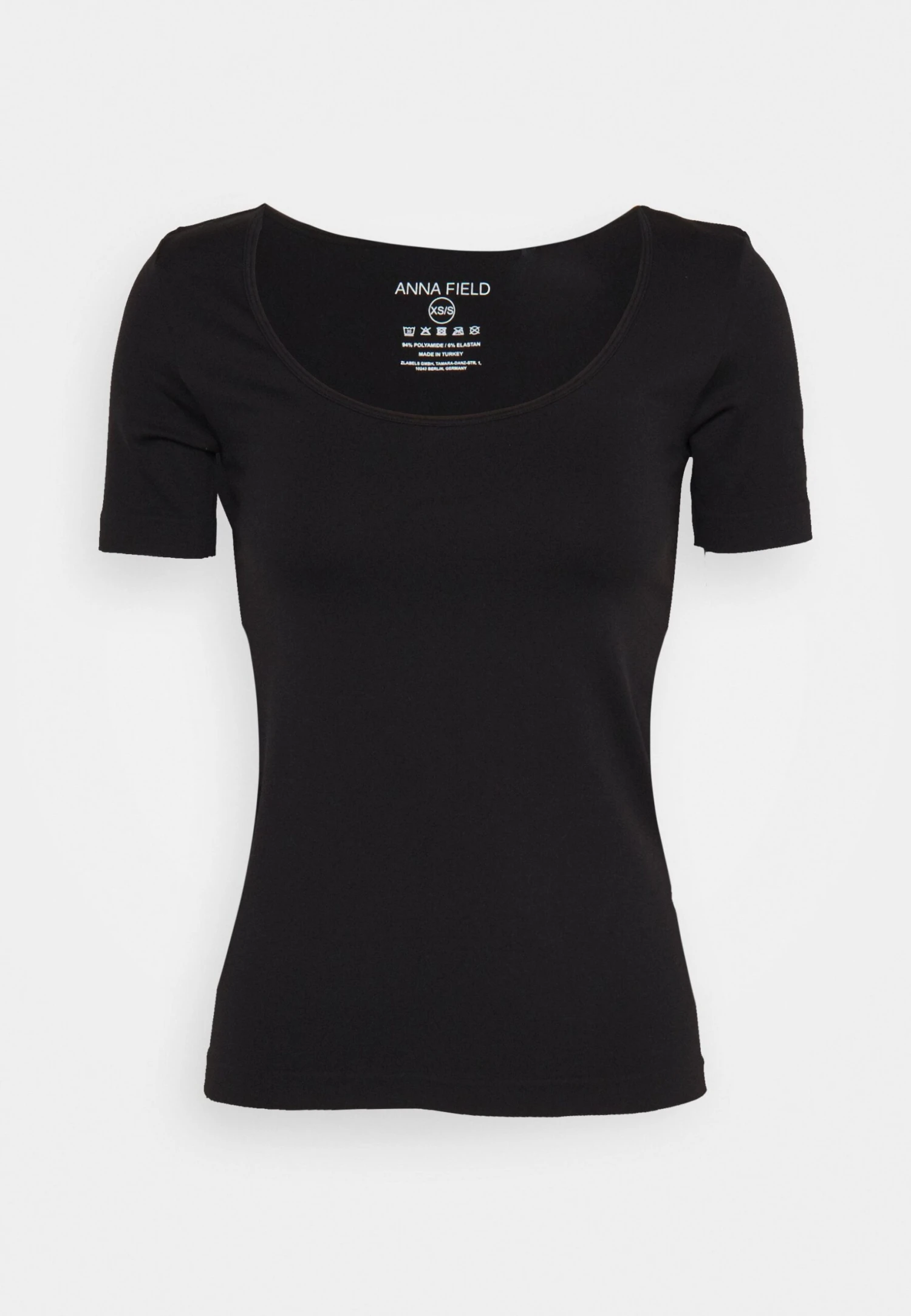 Anna Field T-Shirt Basic - Black - Afbeelding 7