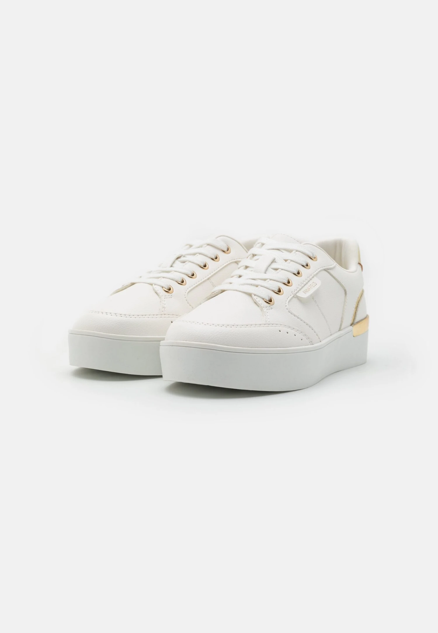 Wide Fit - Sneakers Laag - White - Afbeelding 3