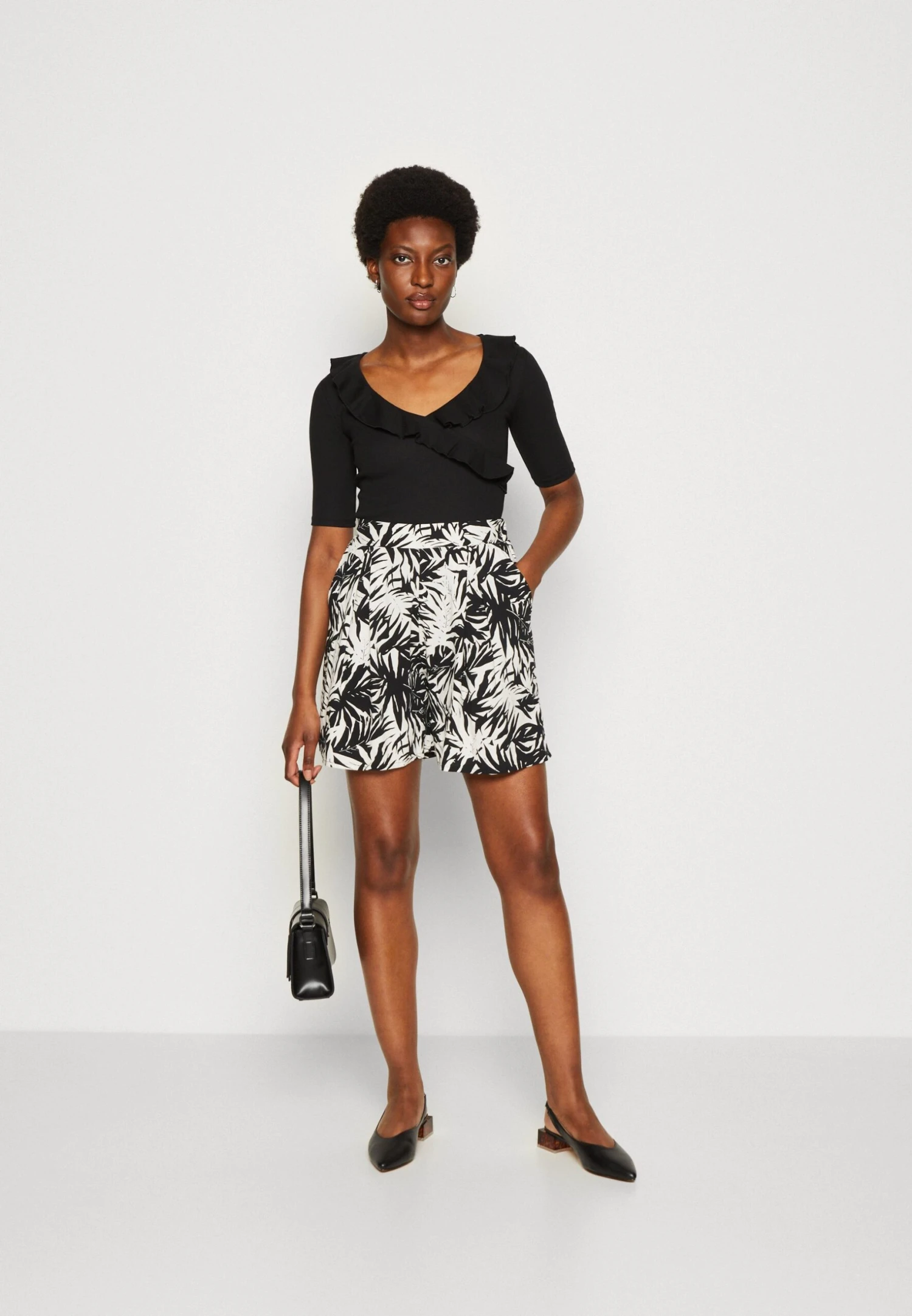 Anna Field T-Shirt Print - Black - Afbeelding 2