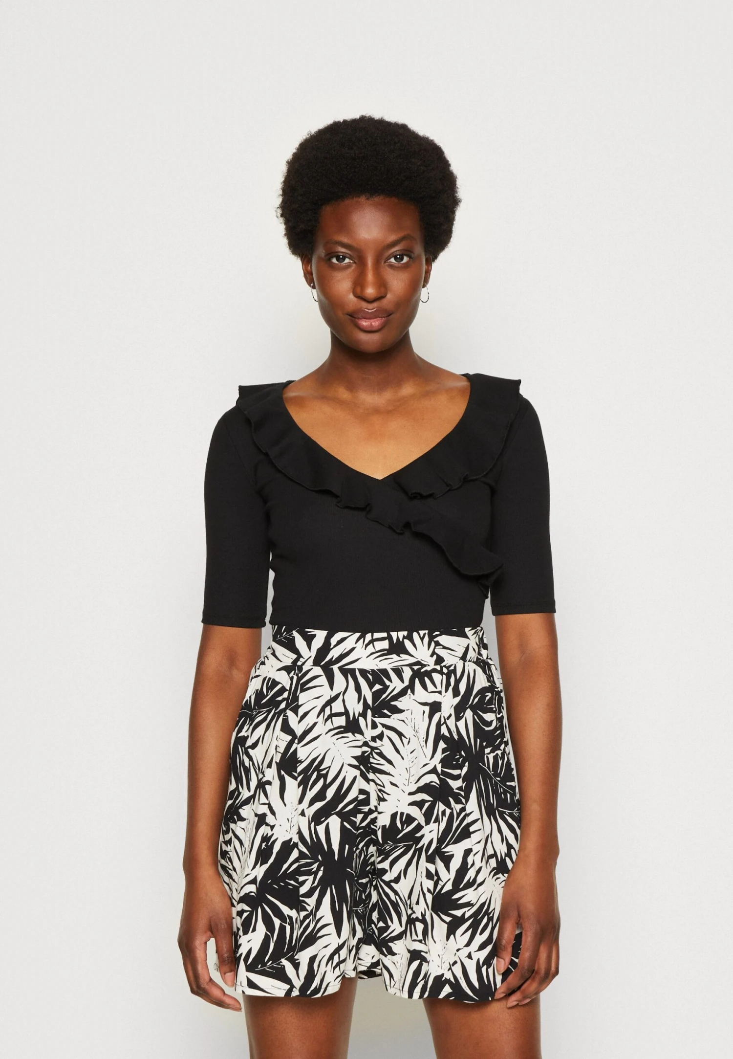 Anna Field T-Shirt Print - Black