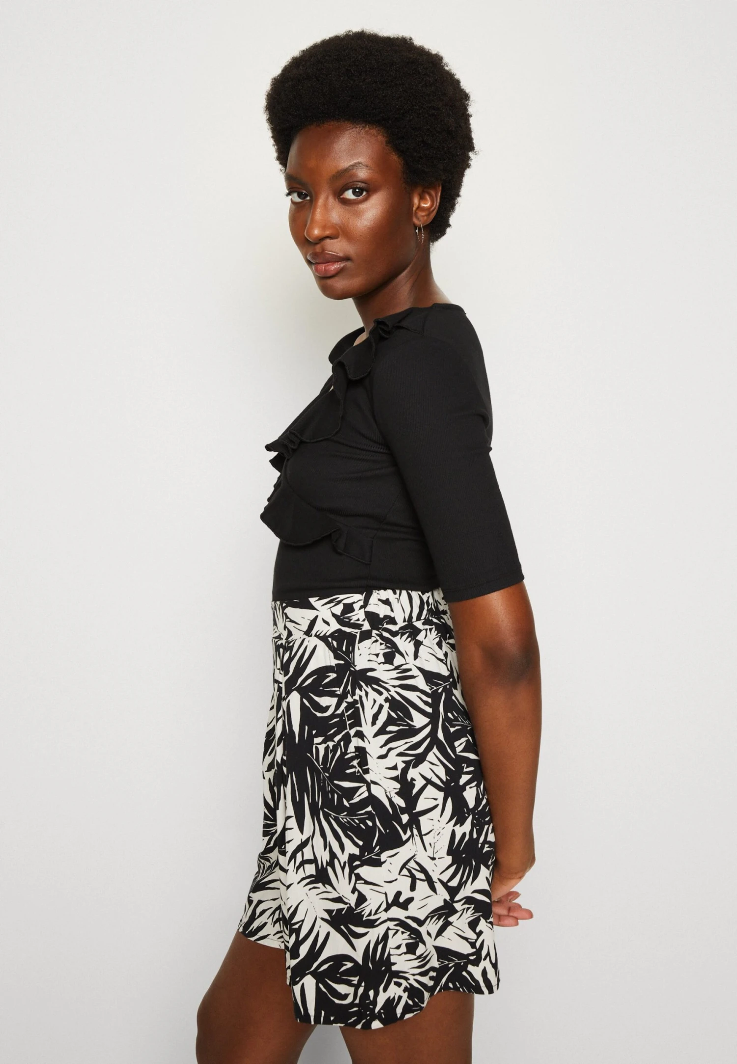 Anna Field T-Shirt Print - Black - Afbeelding 4