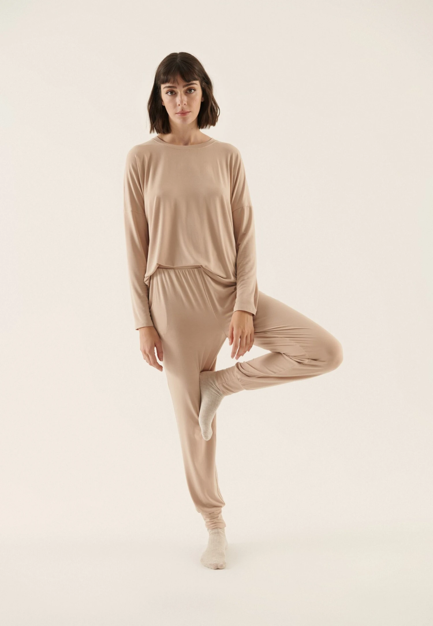 Anna Field Pyjama - Taupe - Afbeelding 2