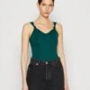 Anna Field Top - Dark Green