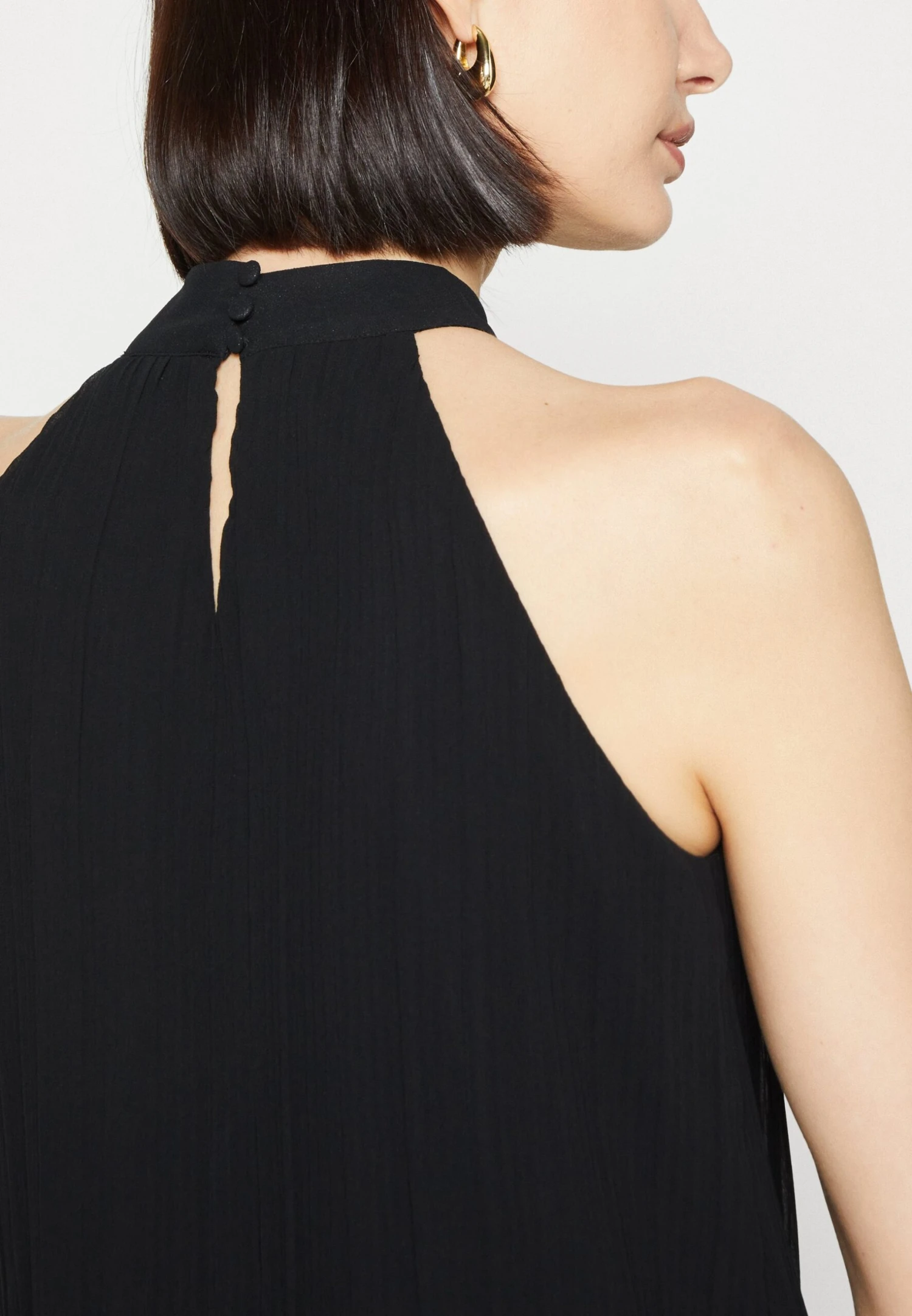 Anna Field Woven Plissee Top- Top - Black - Afbeelding 6