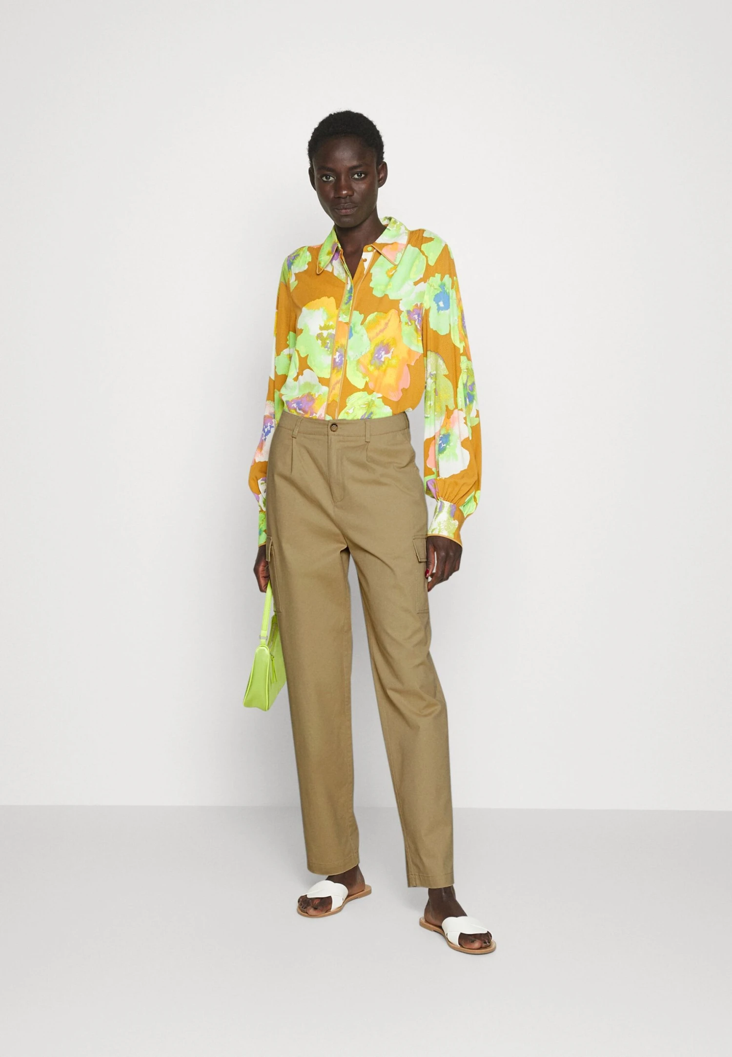 Cargobroek - Beige - Afbeelding 2