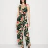 Anna Field Jumpsuit - Black/Green