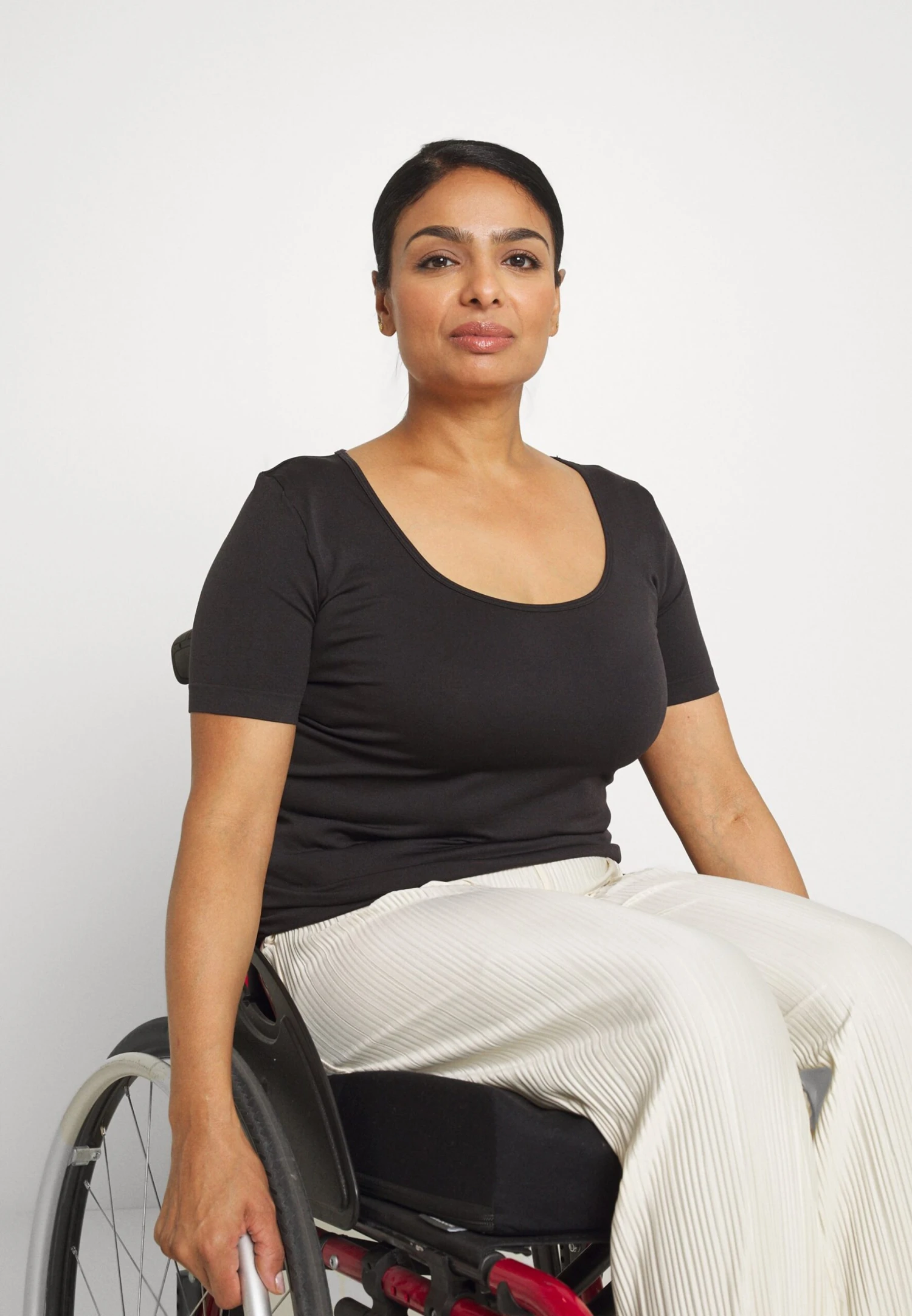 Anna Field T-Shirt Basic - Black - Afbeelding 3