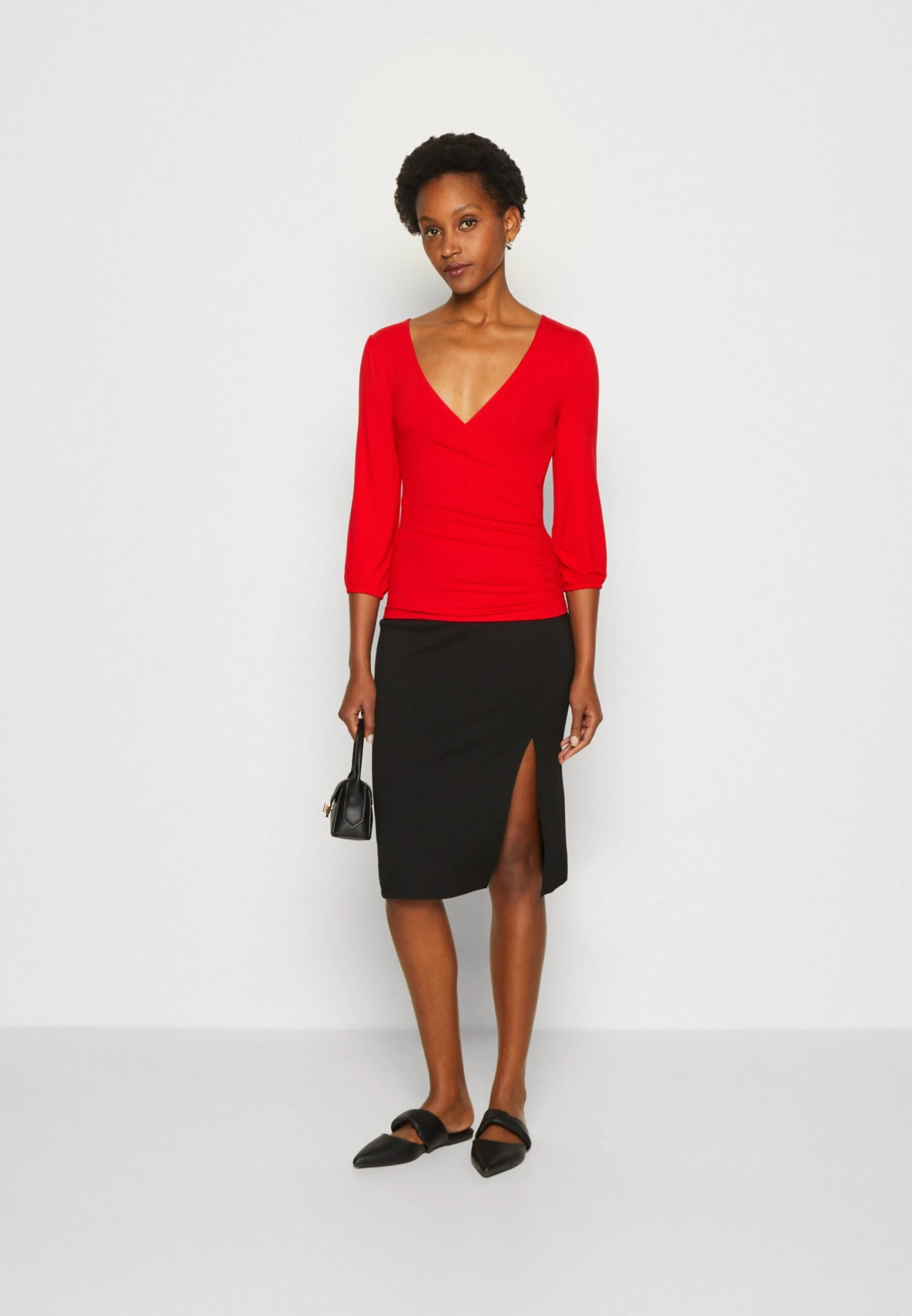 Anna Field Longsleeve - Red - Afbeelding 2