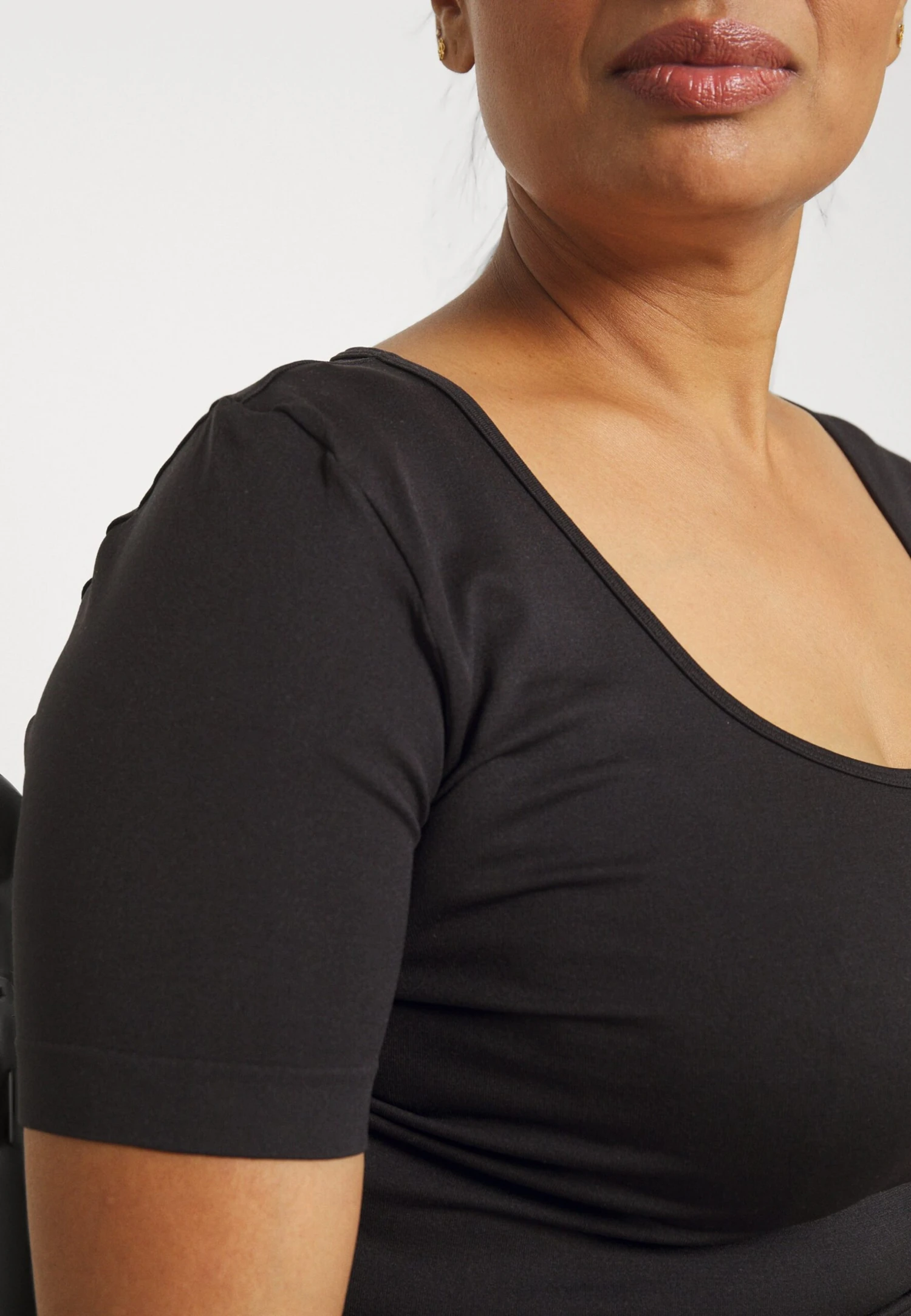 Anna Field T-Shirt Basic - Black - Afbeelding 8