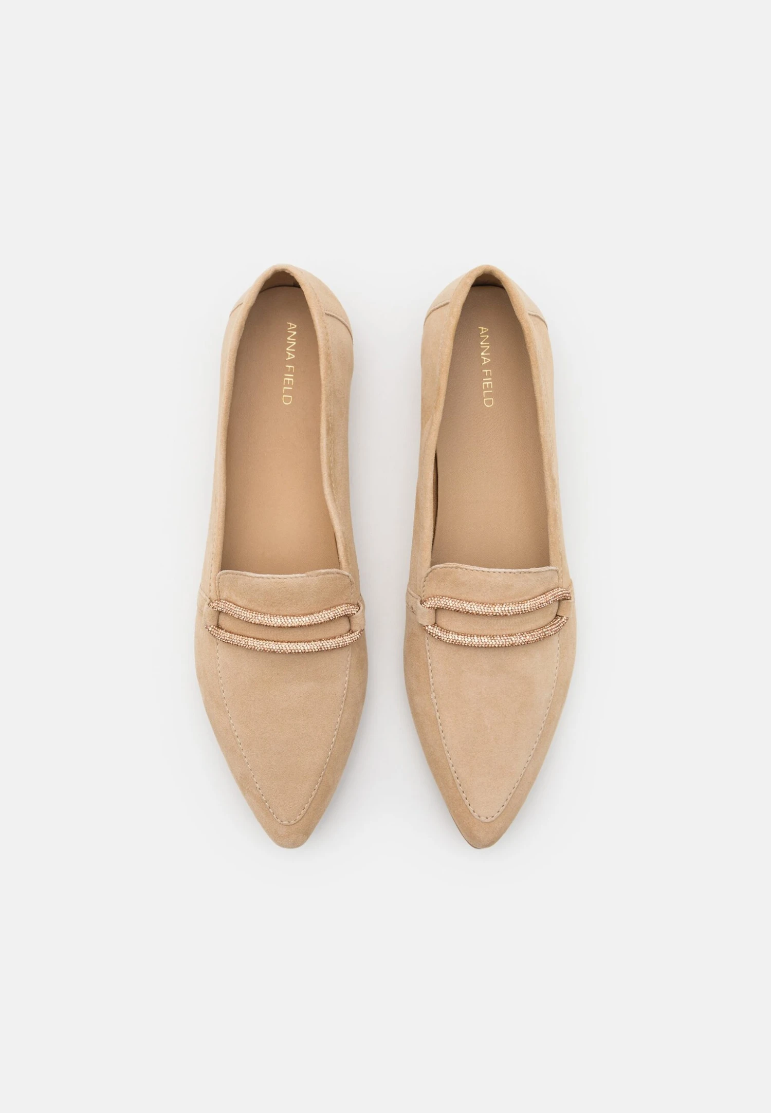 Anna Field Leather- Instappers - Beige - Afbeelding 6