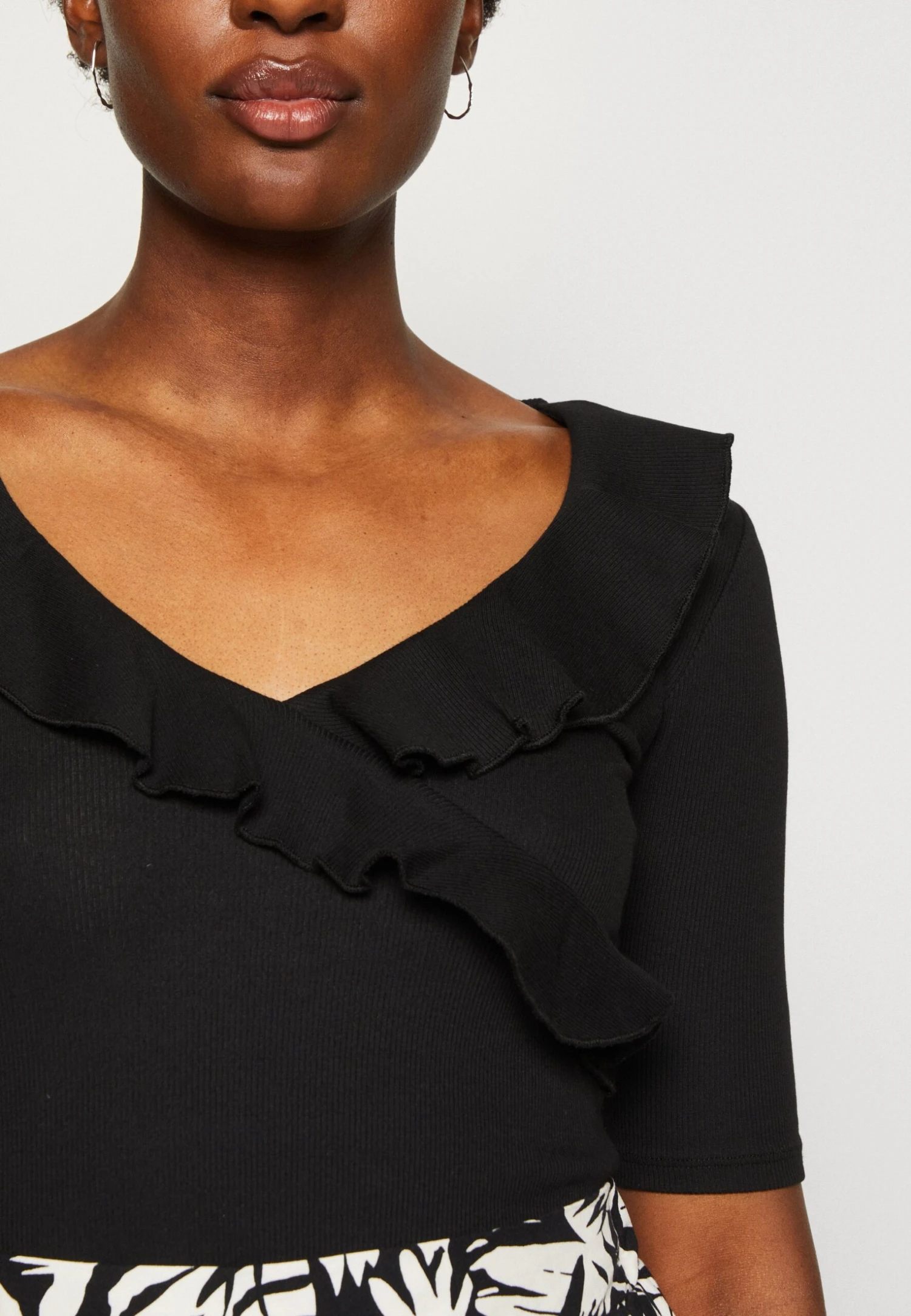 Anna Field T-Shirt Print - Black - Afbeelding 6