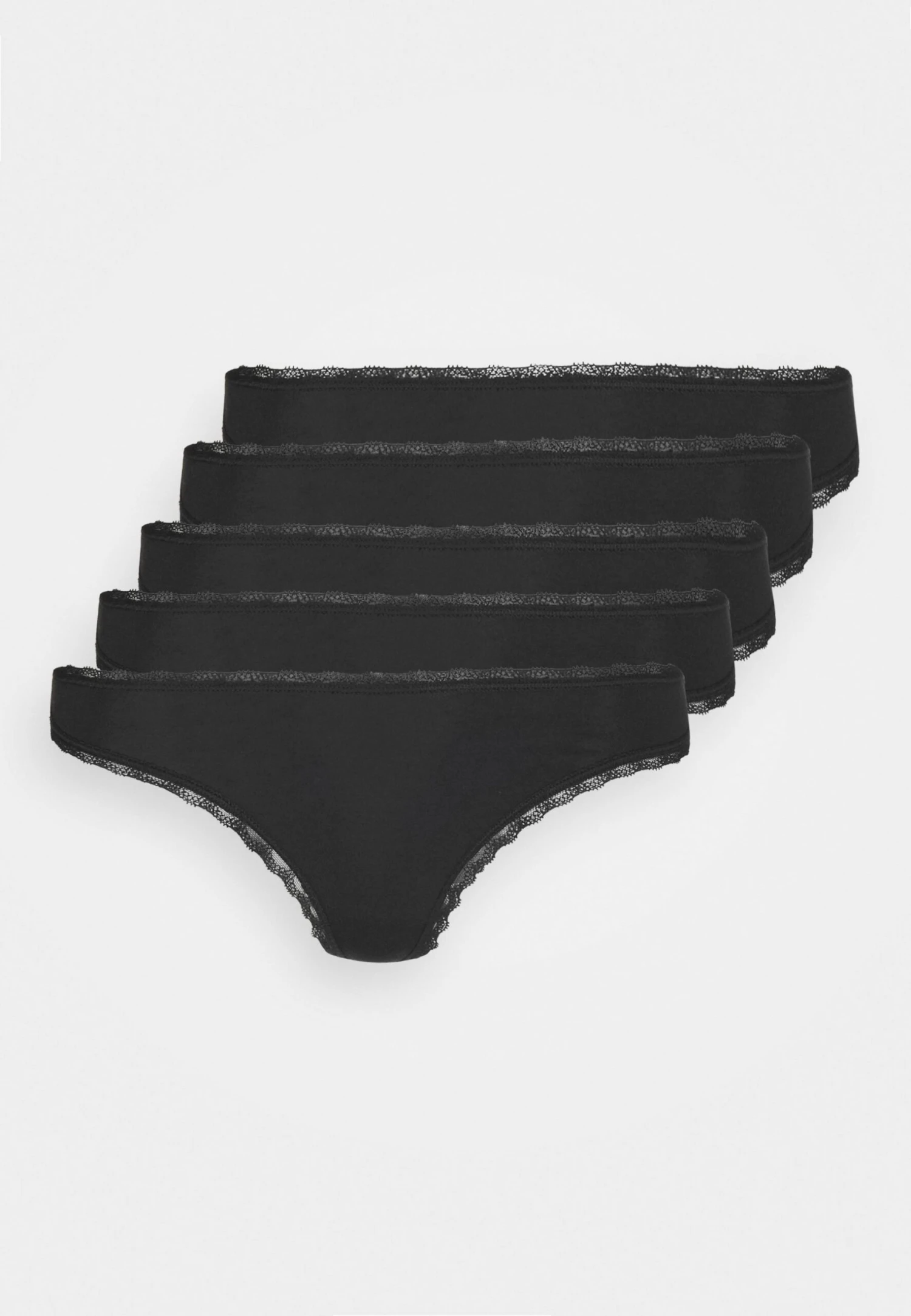 Anna Field Iris 5Pp Thong - String - Black - Afbeelding 4