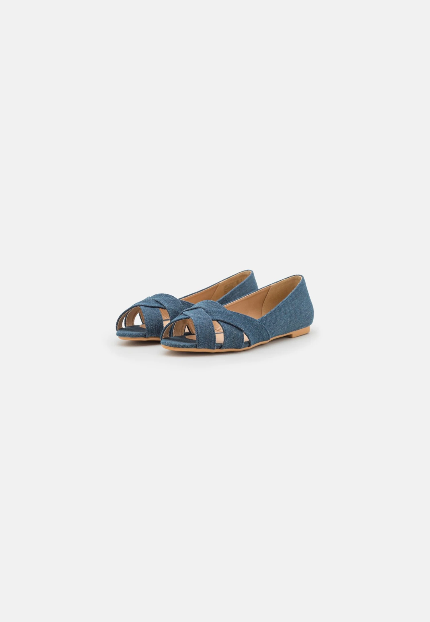 Anna Field Peeptoe Ballerina'S - Blue - Afbeelding 3