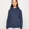 Hoodie - Mottled Dark Blue