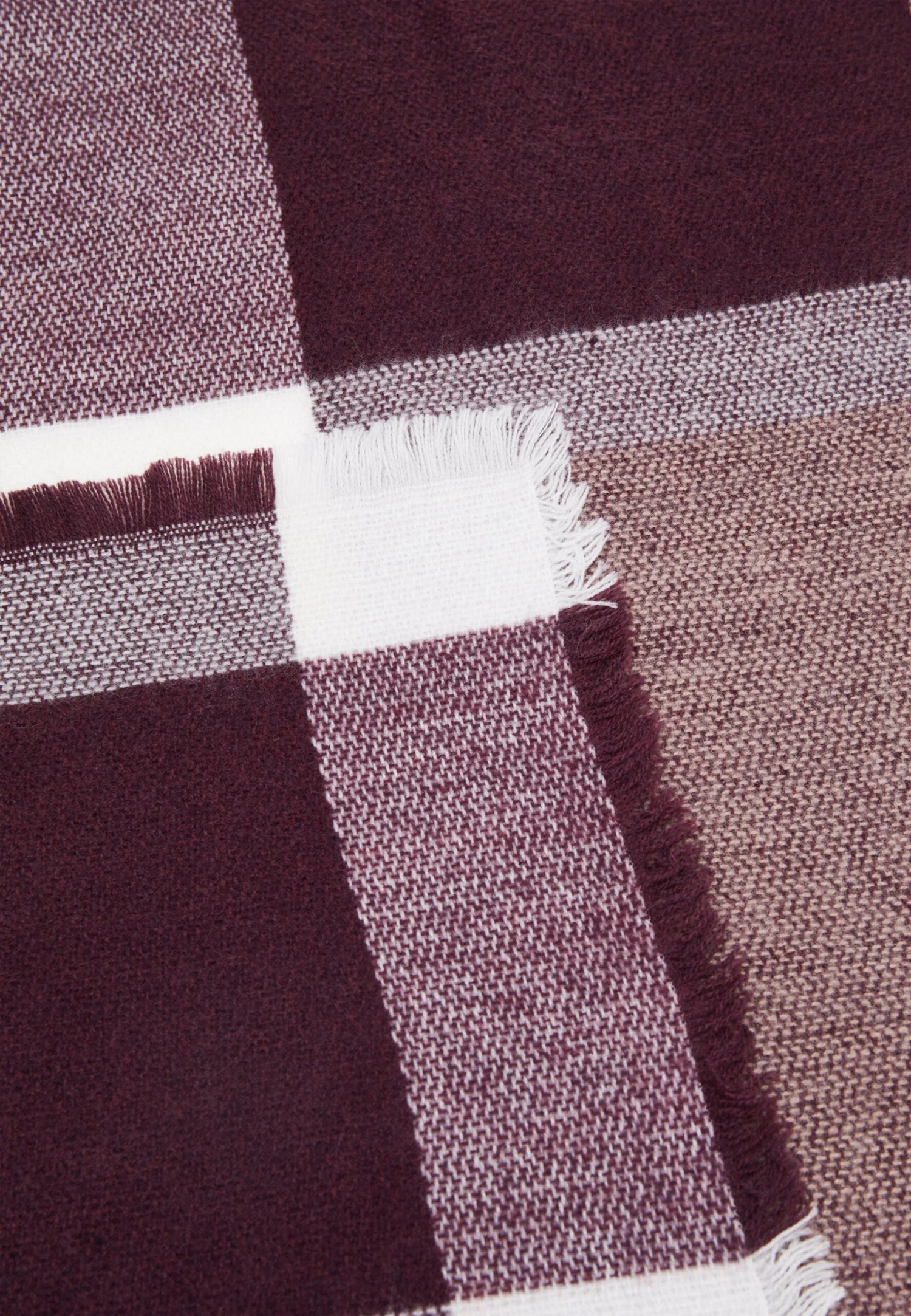 Anna Field Sjaal - Bordeaux - Afbeelding 5