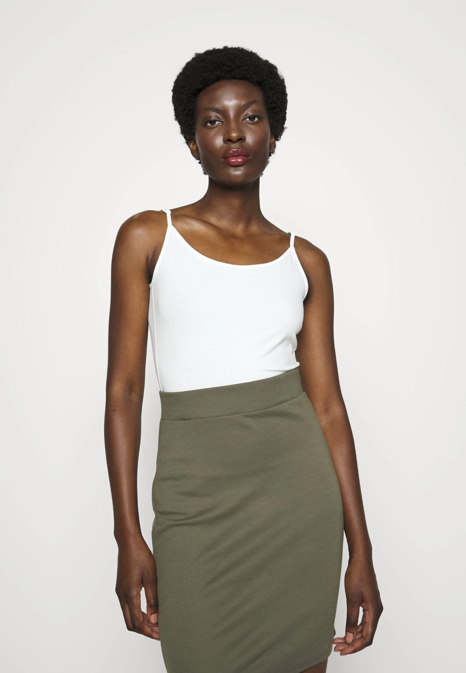 Anna Field 2Pack - Minirok - Black/Khaki - Afbeelding 5