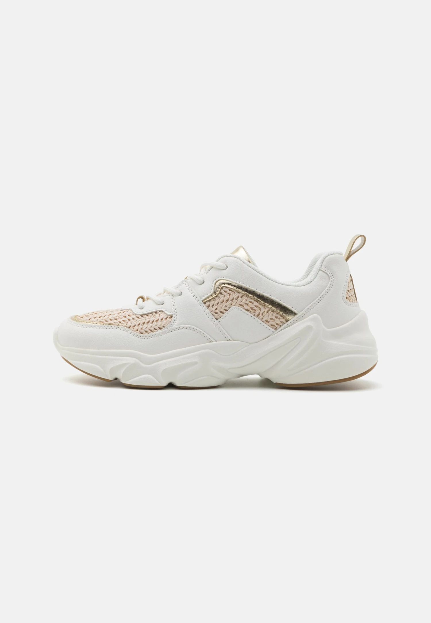 Anna Field Sneakers Laag - White/Gold - Afbeelding 2
