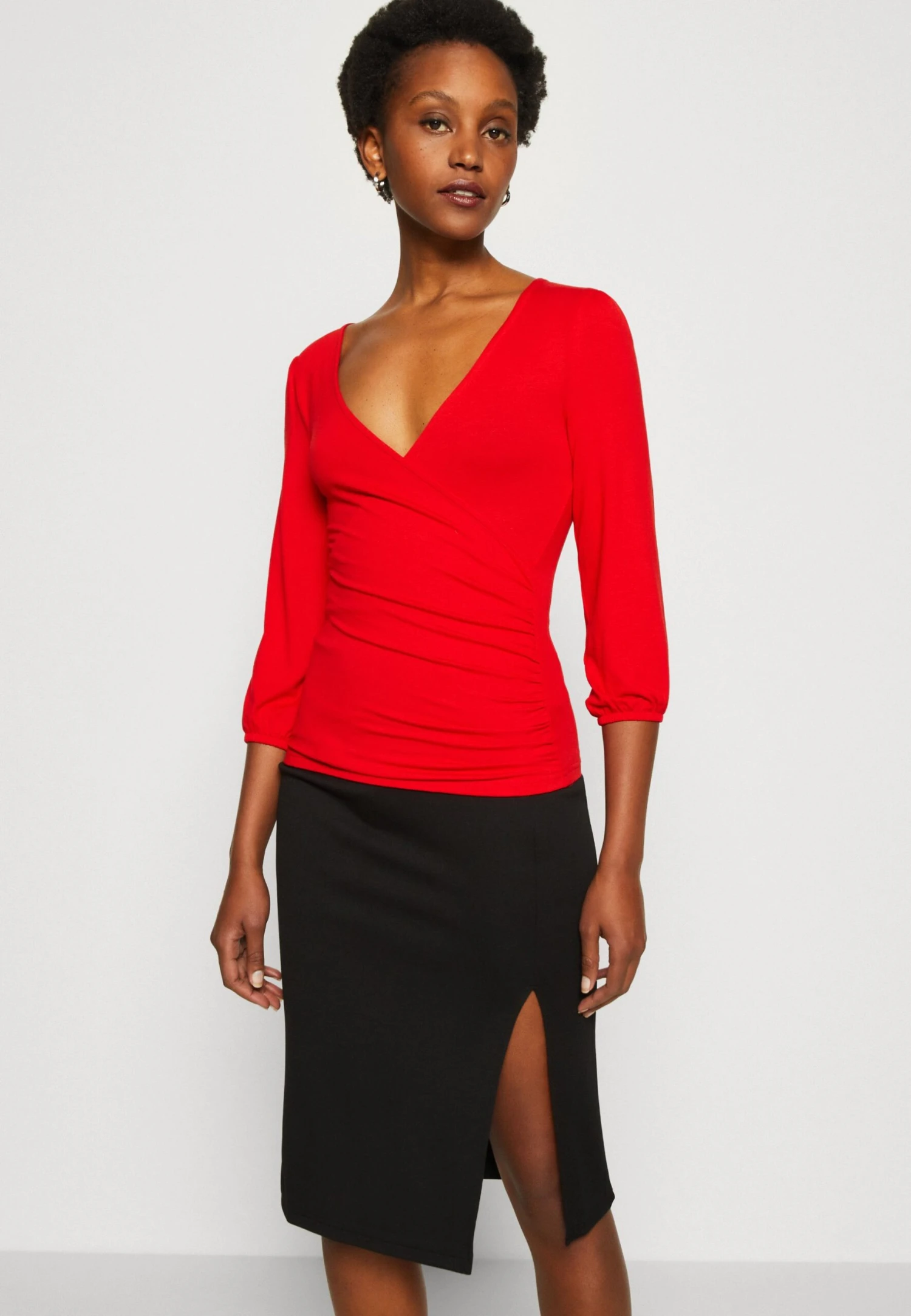 Anna Field Longsleeve - Red - Afbeelding 4